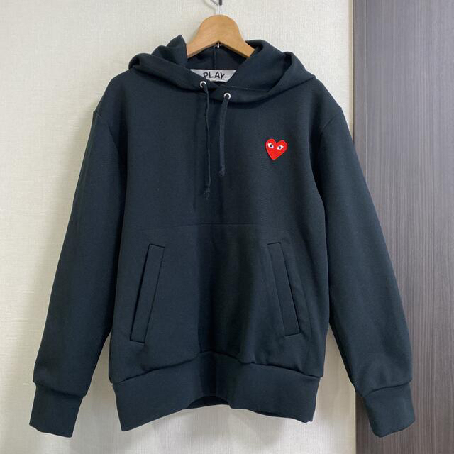 COMME des GARCONS ハートロゴ スウェットパーカー