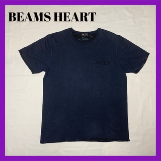ビームス(BEAMS)のビームス Tシャツ 迷彩 カモフラ レディース 厚手 ネイビー(Tシャツ(半袖/袖なし))