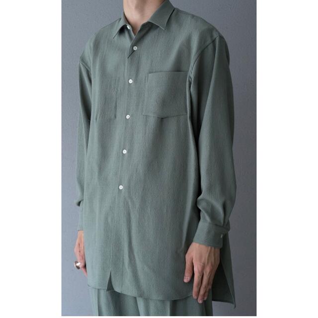 RAKINES 21FW tropical Long shirt ラキネス-www.steffen.com.br