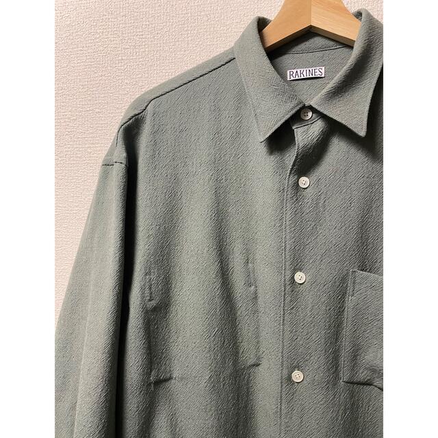 RAKINES 21FW tropical Long shirt ラキネス-www.steffen.com.br