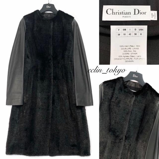 最高級ミンク毛皮ファー 約150万円 DIOR ロングコート E2652 | フリマアプリ ラクマ