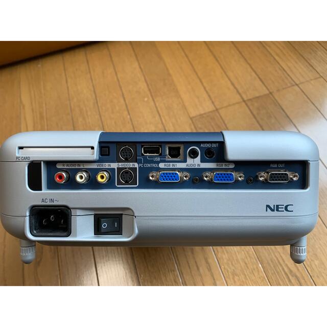 NEC(エヌイーシー)のNECプロジェクター スマホ/家電/カメラのテレビ/映像機器(プロジェクター)の商品写真