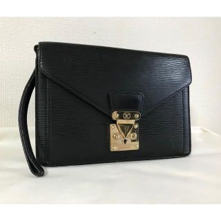 ルイヴィトン(LOUIS VUITTON)の正規品 ルイヴィトン エピ セカンドバッグ 黒(セカンドバッグ/クラッチバッグ)