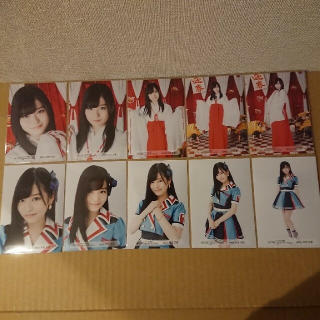 HKT48 生写真 月足天音 2016年 2017年 個別生写真 100枚