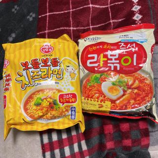 韓国ラーメン2種(インスタント食品)