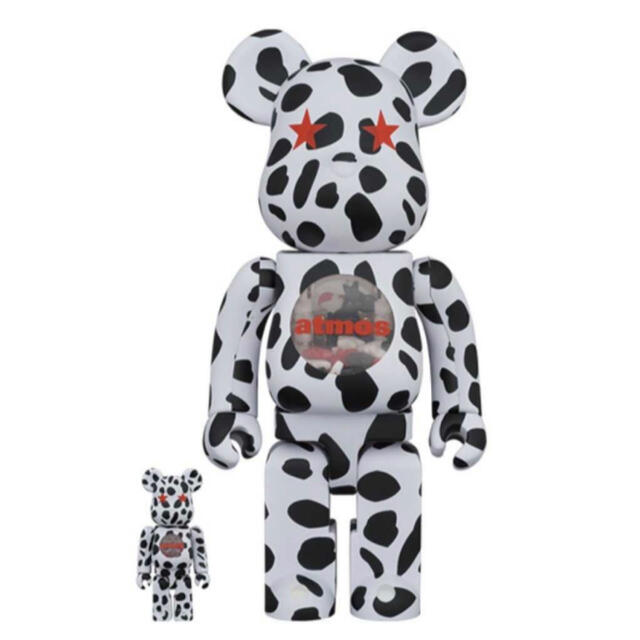 MEDICOM TOY(メディコムトイ)のBE@RBRICK atmos Dalmatian 100% ＆ 400% エンタメ/ホビーのフィギュア(その他)の商品写真