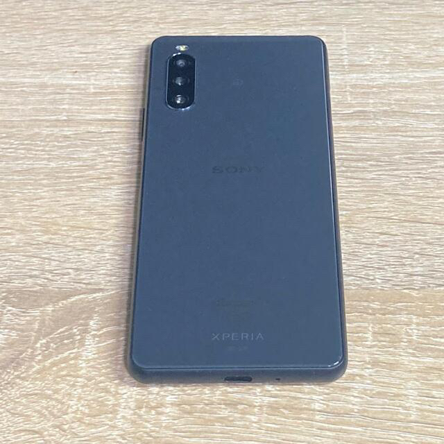 SONY(ソニー)のXperia 10 III SO-52B ブラック SIMフリー スマホ/家電/カメラのスマートフォン/携帯電話(スマートフォン本体)の商品写真