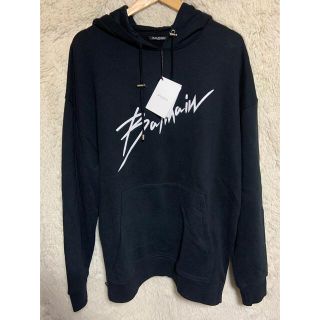 バルマン(BALMAIN)の新品　タグ付き　BALMAN バルマン　パーカー　メンズ　オーバーサイズ(パーカー)