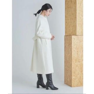 フォクシー(FOXEY) ノーカラー ロングコート(レディース)の通販 29点