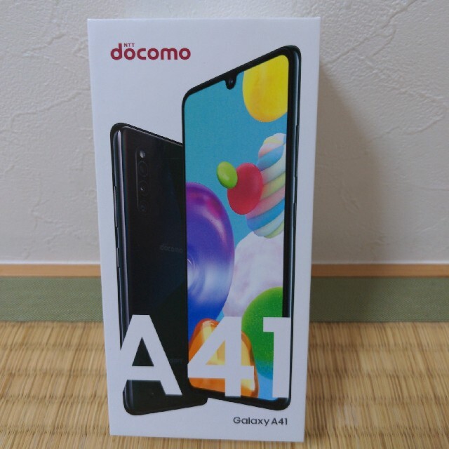 Galaxy A41 本体　ブラック