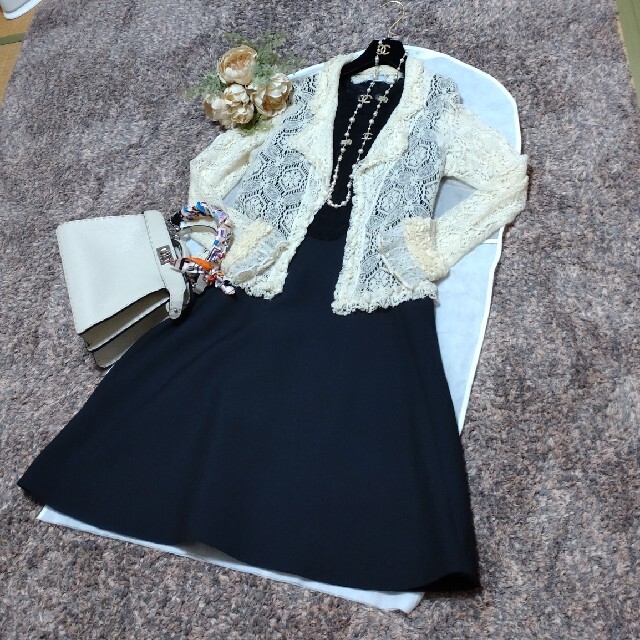 経典 CHANEL - ♥CHANEL♥の可愛いレースジャケット テーラード