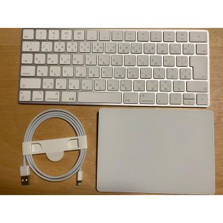 マック(Mac (Apple))の再値下げ⭐︎【純正】Magic Keyboard&Magic Trackpad2(PC周辺機器)