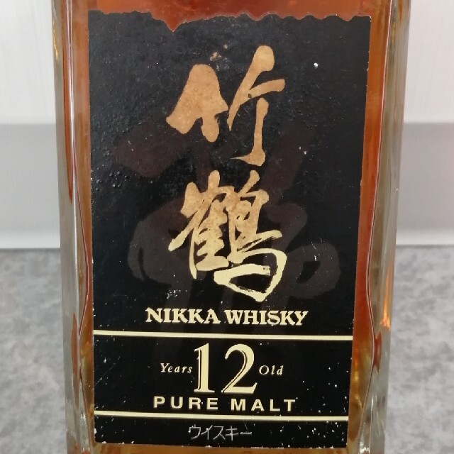 ニッカ　竹鶴12年　ピュアモルト　660ml40%　箱なし②