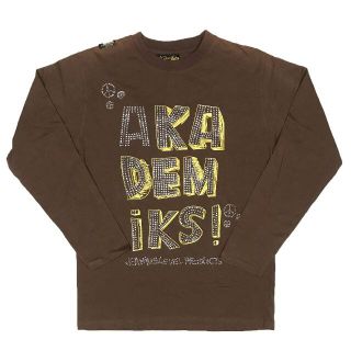 アカデミクス(AKADEMIKS)のAKADEMIKS アカデミクス ブロンドネーム 長袖 Tシャツ L(Tシャツ/カットソー(七分/長袖))