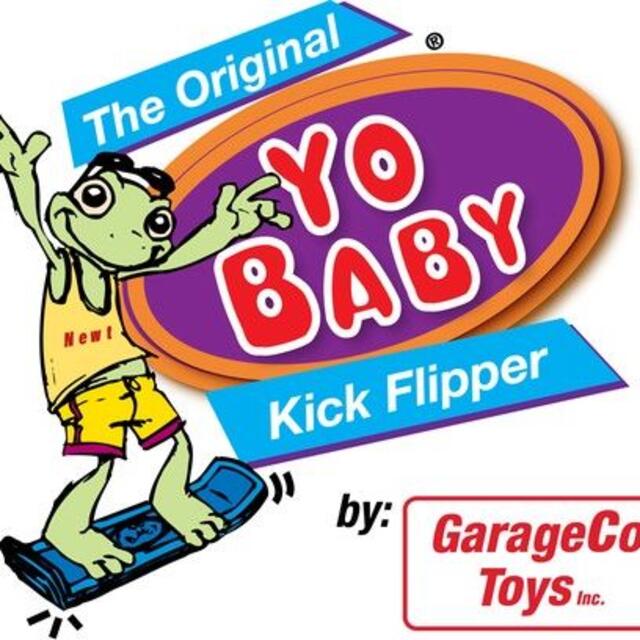 【新品】YO BABY バランスボード Kick Flipper グリーン スポーツ/アウトドアのスノーボード(その他)の商品写真