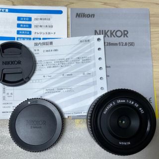 ニコン(Nikon)のnikon z 28mm f2.8 SE(レンズ(単焦点))