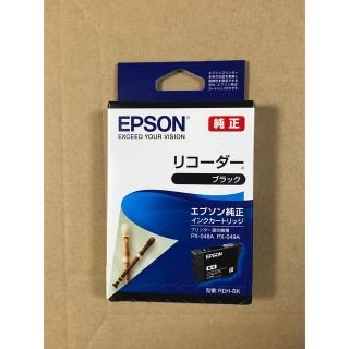 エプソン(EPSON)のEPSON 純正インクカートリッジ  リコーダー　ブラック(オフィス用品一般)