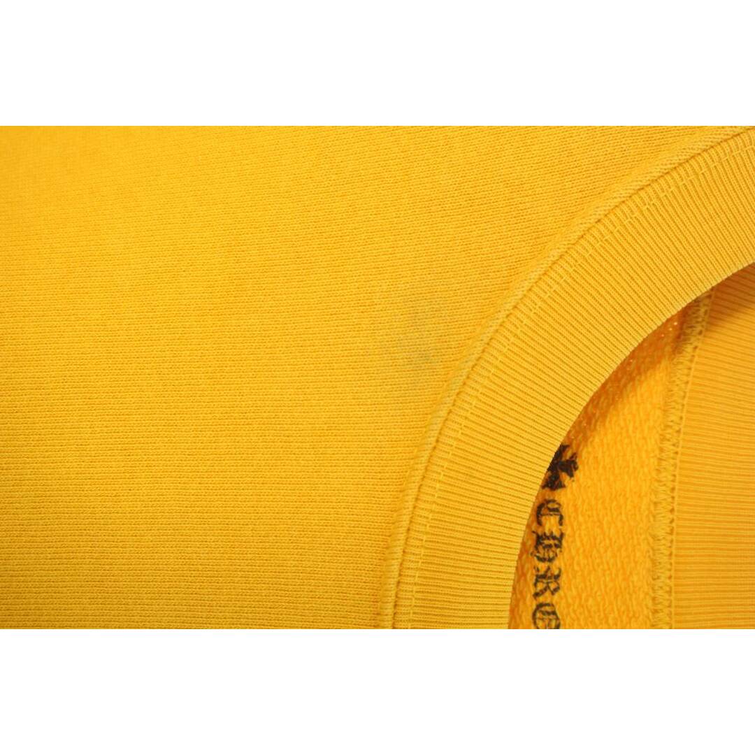 クロムハーツ PPO mustard SWTSHRT MATTY BOYバックプリントスウェットカットソー  メンズ XS