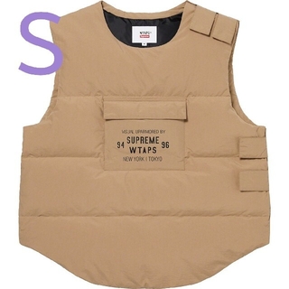シュプリーム(Supreme)のSupreme WTAPS Tactical Down Vest tan(ダウンベスト)