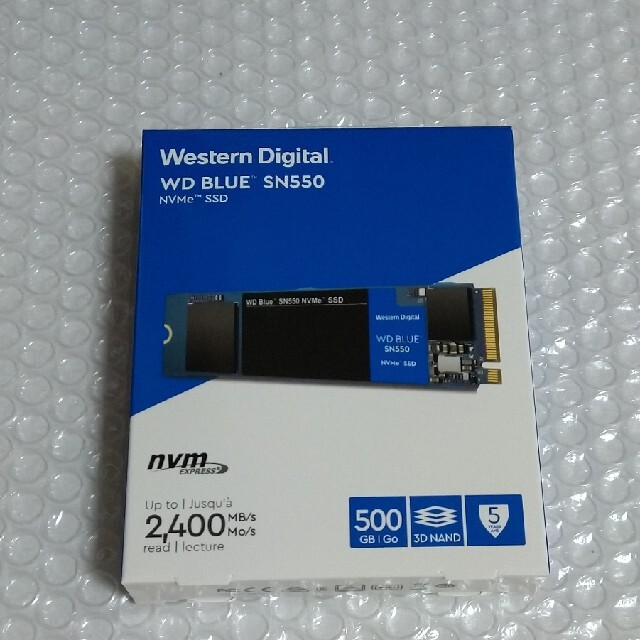 m.2 SSD 500G（新品未開封）