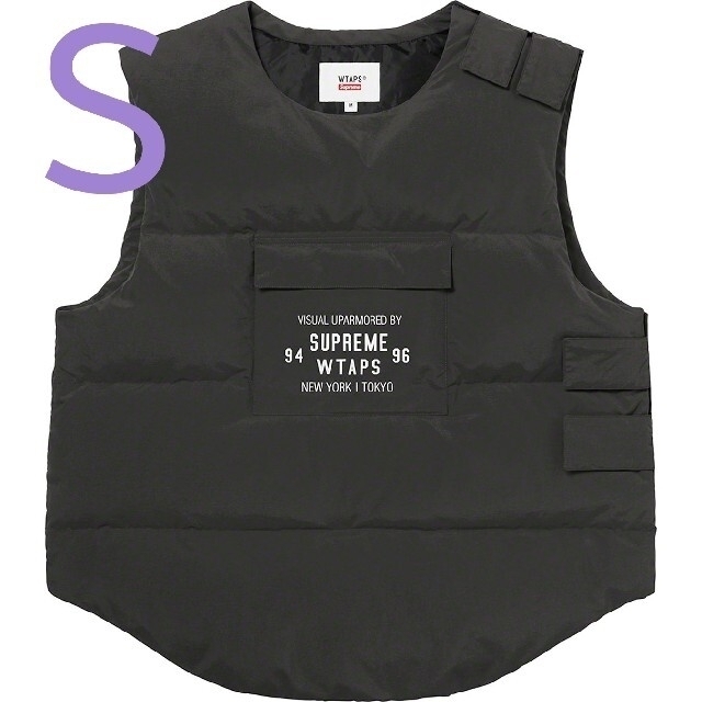 Supreme(シュプリーム)のSupreme WTAPS Tactical Down Vest black メンズのジャケット/アウター(ダウンベスト)の商品写真