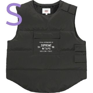 シュプリーム(Supreme)のSupreme WTAPS Tactical Down Vest black(ダウンベスト)