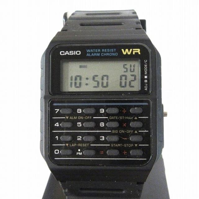 CASIO(カシオ)のカシオ 腕時計 デジタル CA53W カリキュレーター ウォッチ 電卓機能 レディースのファッション小物(腕時計)の商品写真