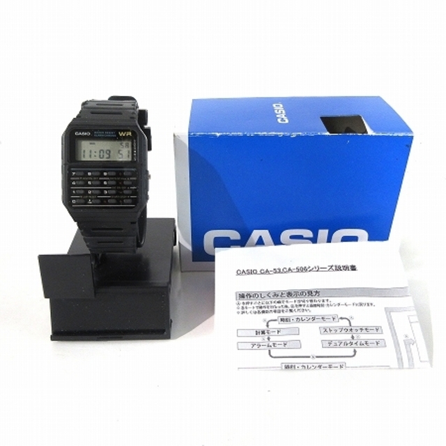 CASIO(カシオ)のカシオ 腕時計 デジタル CA53W カリキュレーター ウォッチ 電卓機能 レディースのファッション小物(腕時計)の商品写真