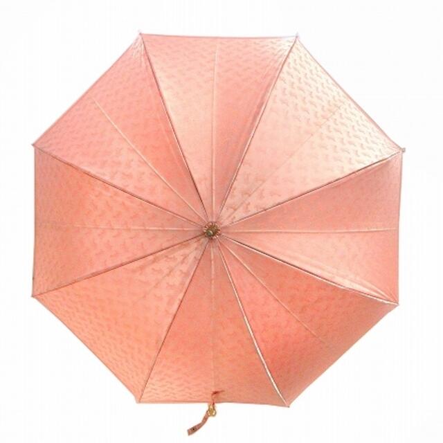 celine - セリーヌ CELINE 傘 雨傘 馬車柄 ロゴ 総柄 馬車金具 ピンク