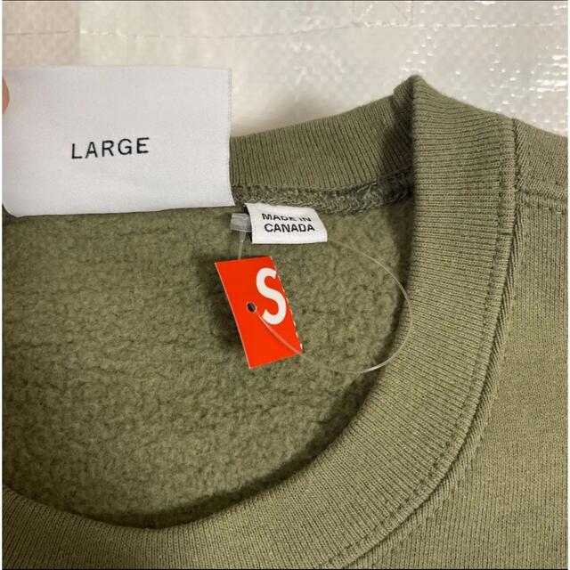 Supreme WTAPS Crewneck Light Olive Lサイズ