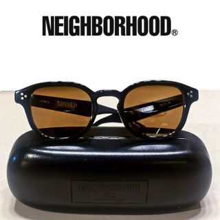 肌触りがいい【NEIGHBORHOOD】SINNER /A-SHADEウェリントンサングラス