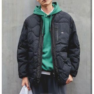 ザノースフェイス(THE NORTH FACE)の《グリーンレーベル別注》ノースフェイス ダウンカーディガンブルゾン(ダウンジャケット)