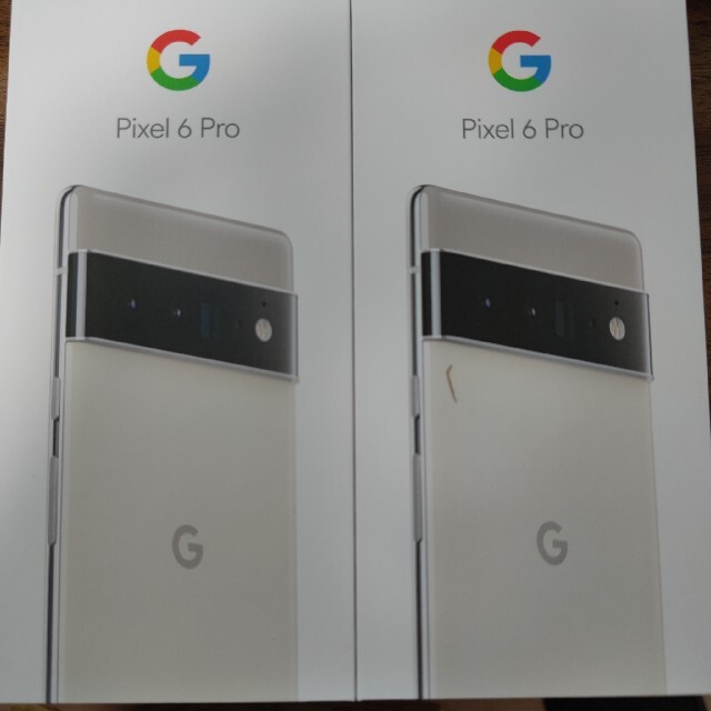 Google Pixel - google pixel 6 pro ホワイト 128GB × 2台の通販 by ...