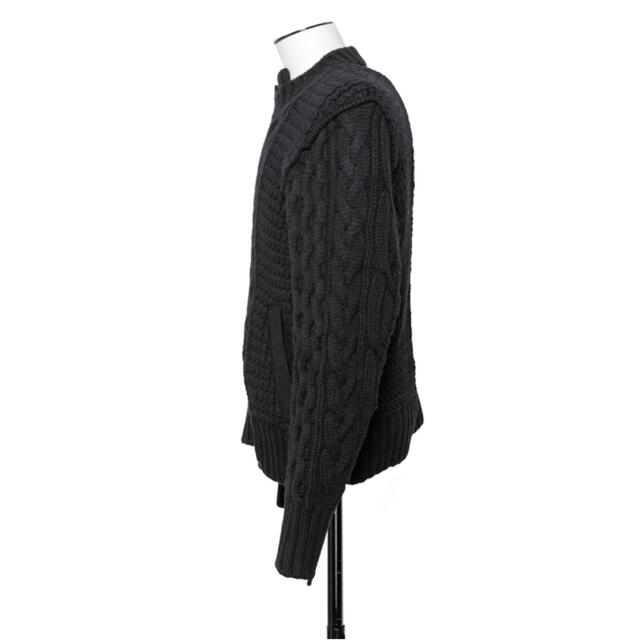 sacai - sacai Wool Knit Zip Up Blouson / Men 新品の通販 by
