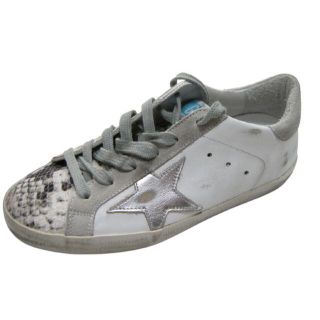 ゴールデングース(GOLDEN GOOSE)のサイズ35■GOLDEN GOOSE■レザー スニーカーSUPER STAR新品(スニーカー)