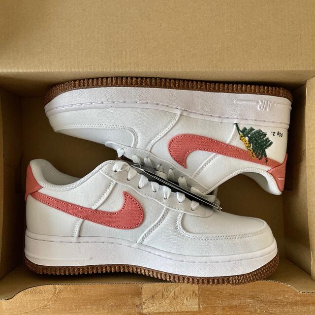 24.5㎝ NIKE エアフォース1 '07 SE ホワイト ピンク AF1