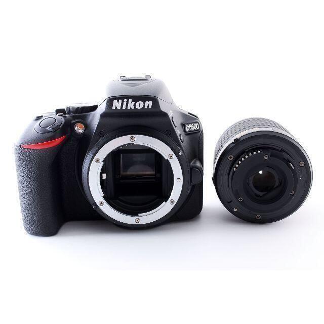 Nikon D5600 レンズキット【ショット数415回！予備バッテリー付】