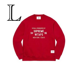 シュプリーム(Supreme)のSupreme Wtaps Crewneck クルーネック(スウェット)