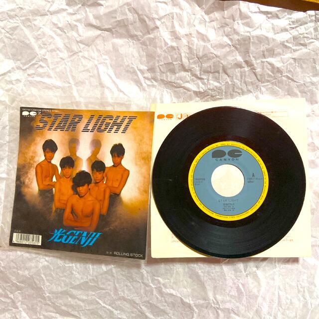 ジャニーズ☆光GENJI デビュー曲☆ＳＴＡＲ　ＬＩＧＨＴ☆レコード