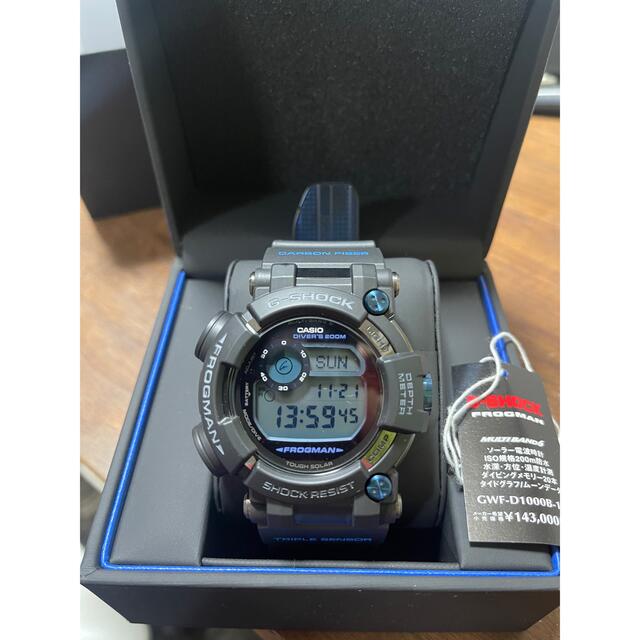 【新品】G-SHOCK gwf-d1000b-1jf フロッグマンgwf-d1000b-1jf