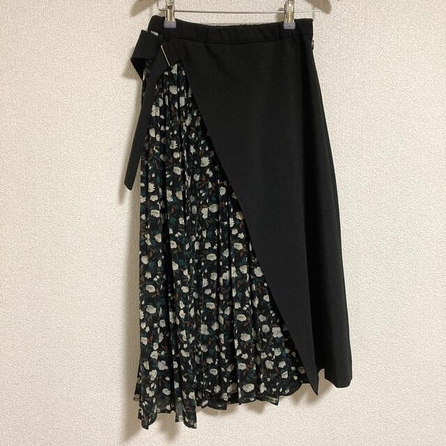 clane 1周年記念限定 CLASSY FLOWER SKIRT 美品　クラネ