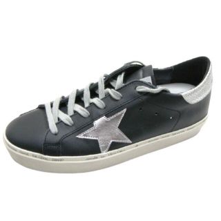 ゴールデングース(GOLDEN GOOSE)のサイズ40■GOLDEN GOOSE■レザー スニーカー■HI STAR■新品(スニーカー)