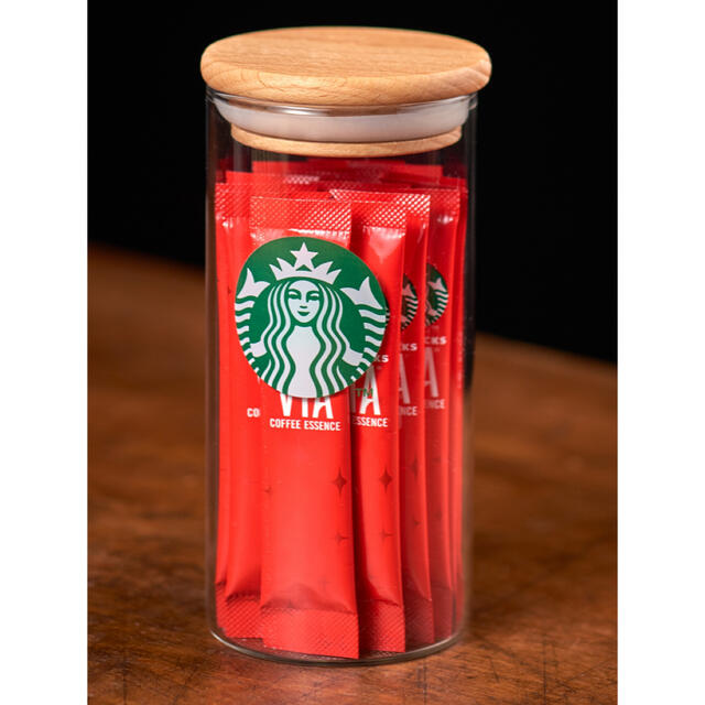 Starbucks Coffee(スターバックスコーヒー)の完売品！　2021.12.1発売　限定キャニスター　スターバックス インテリア/住まい/日用品のキッチン/食器(容器)の商品写真