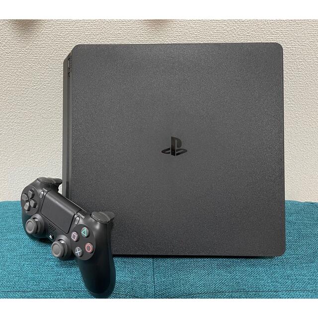 PlayStation4(プレイステーション4)のPlayStation®4 ジェット・ブラック 500GB CUH-2000A… エンタメ/ホビーのゲームソフト/ゲーム機本体(家庭用ゲーム機本体)の商品写真