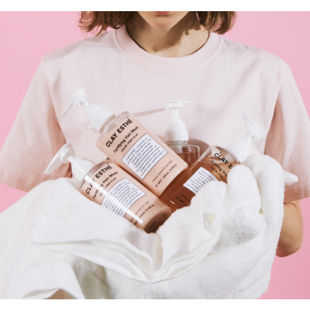 クレイエステ シャンプー ヘアマスク ゴールドクレイ セット 400ml