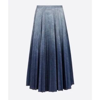 Christian Dior - 専用です。Christian Diorデニムプリーツスカートの Christian Dior - 専用です。Christian Diorデニムプリーツスカートの