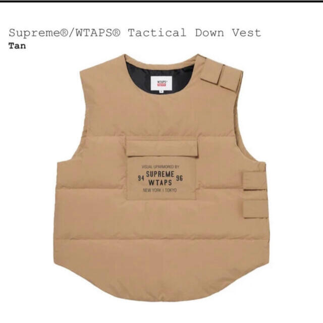 Supreme wtaps tactical down vest