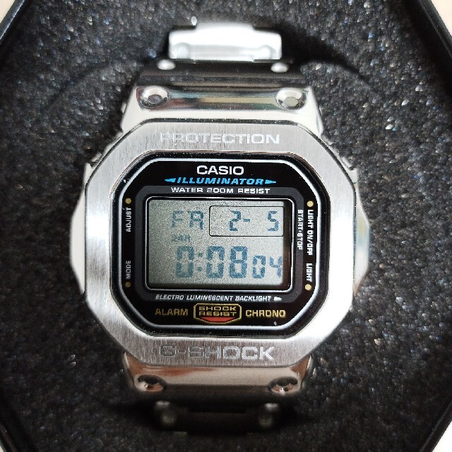 数量限定セール  G-SHOCK DW-5600E フルメタル 外装交換品 腕時計(デジタル)