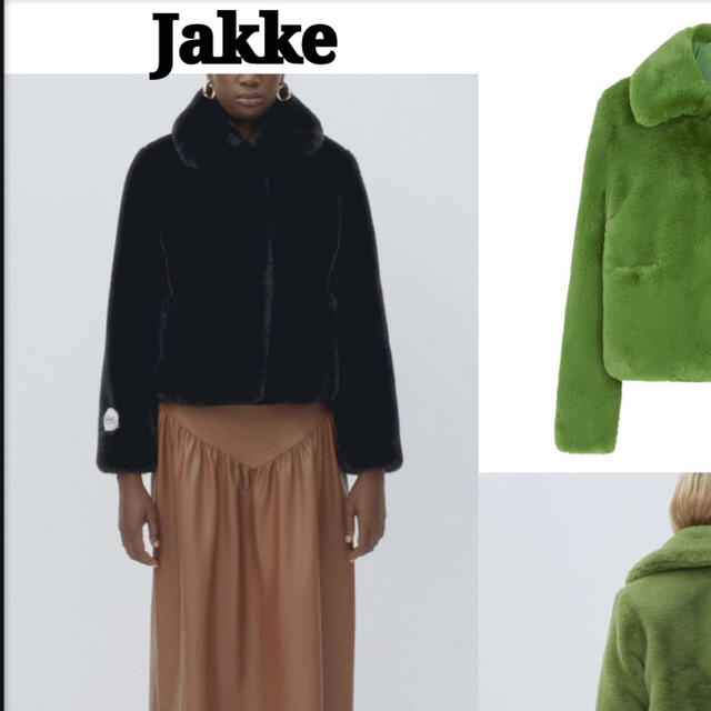 jakke ファーコート レディースのジャケット/アウター(毛皮/ファーコート)の商品写真