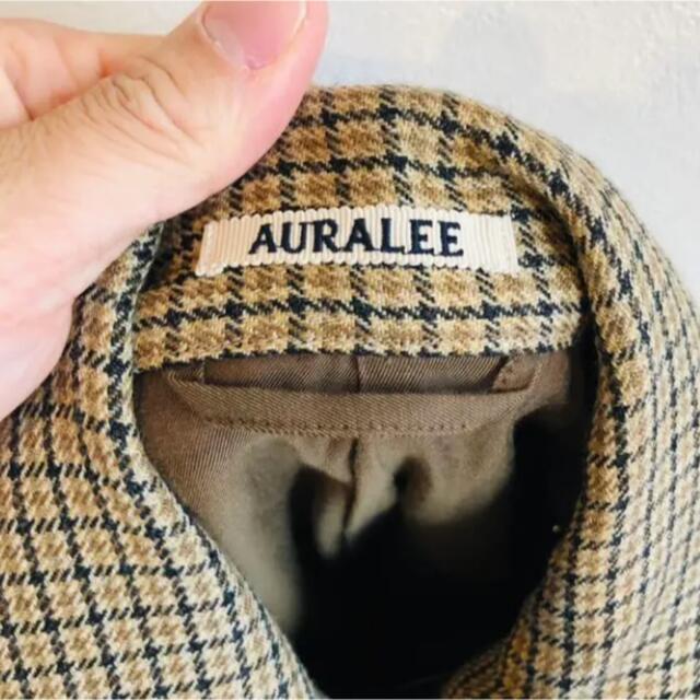 AURALEE オーラリー  17aw ガンクラブチェック ブルゾン 4 2